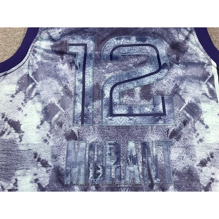 Camiseta Memphis Grizzlies Ja Morant #12 Select Series 2023 Azul